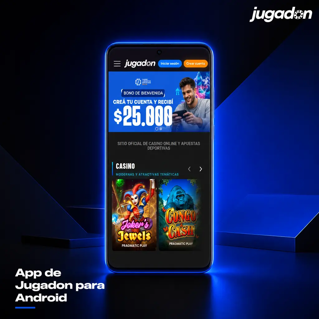 App de Jugadon para Android: descargá el APK, instalá desde fuentes desconocidas y apostá desde tu celular