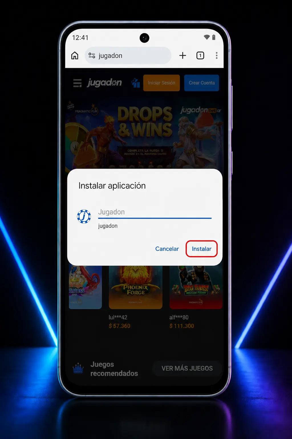 Pasos para descargar e instalar la app Jugadon APK en Android desde ajustes de seguridad