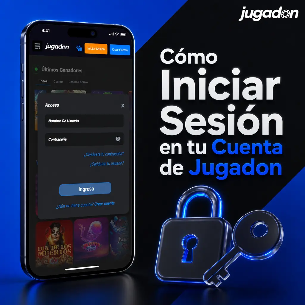 Guía paso a paso para iniciar sesión en Jugadon con celular o correo electrónico y verificación en dos pasos